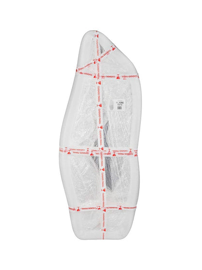 Großer organischer Dekospiegel – Flamme – Ganzkörperansicht – 70 x 170 cm – Ausverkauf